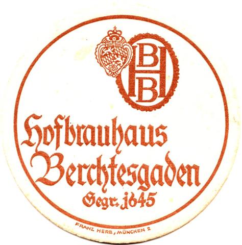 berchtesgaden bgl-by hof rund 6ab (215-u franz herb-braun) 